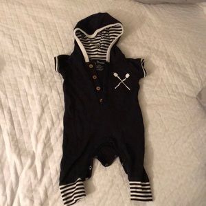 Black and white one piece